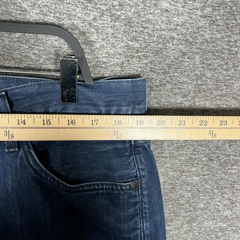 7 For All Mankind Austyn Jeans Mens 36 Blue Dark Wash Straight Leg Relaxed Denim